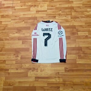 Wirtz #7 Liverpool Away Jersey 25/26 Fan Version Long Sleeve Size Medium